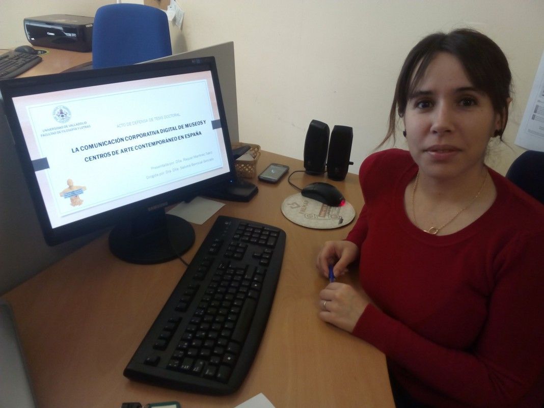 Comunicación e historia del arte en la tesis de la profesora Raquel Martínez