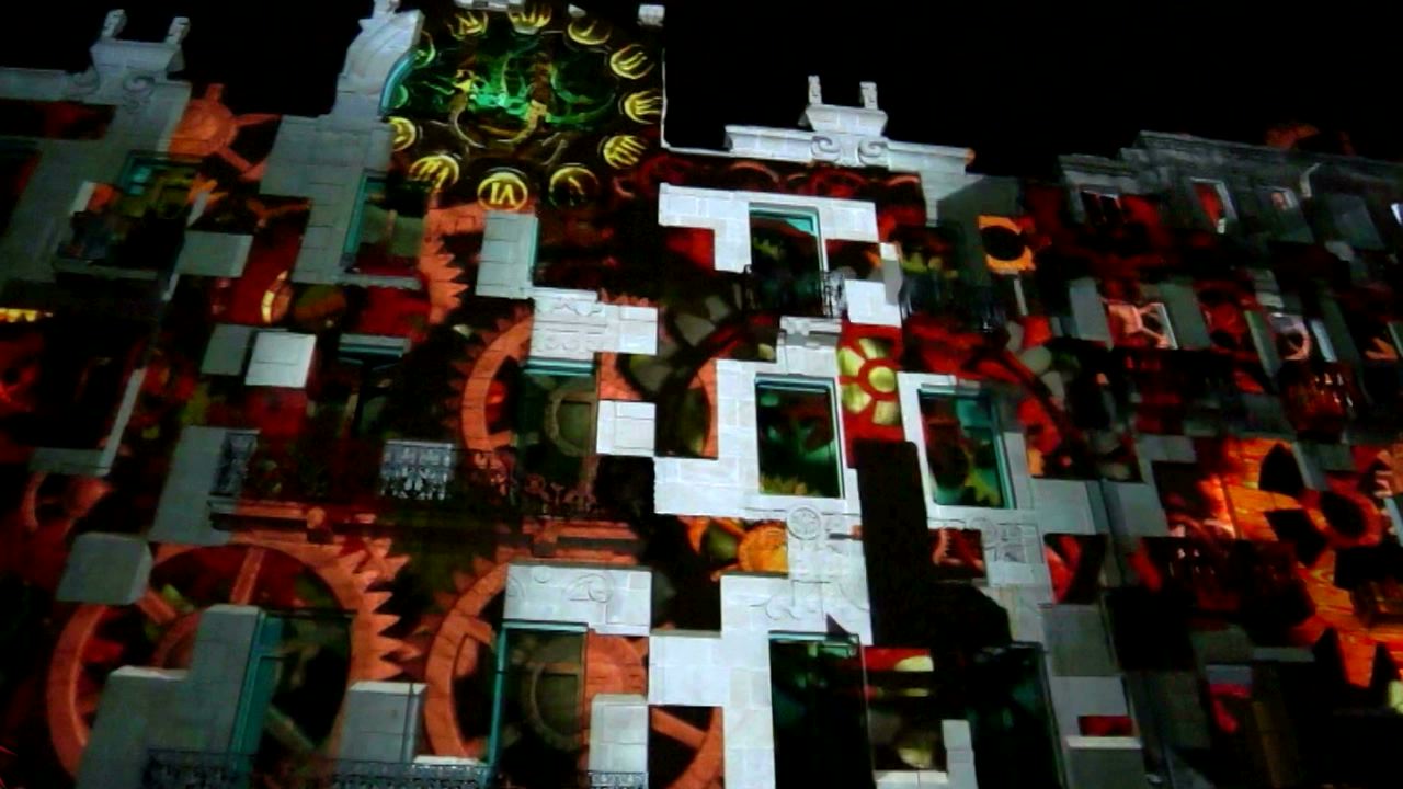LA UVa abre la puerta al Video Mapping