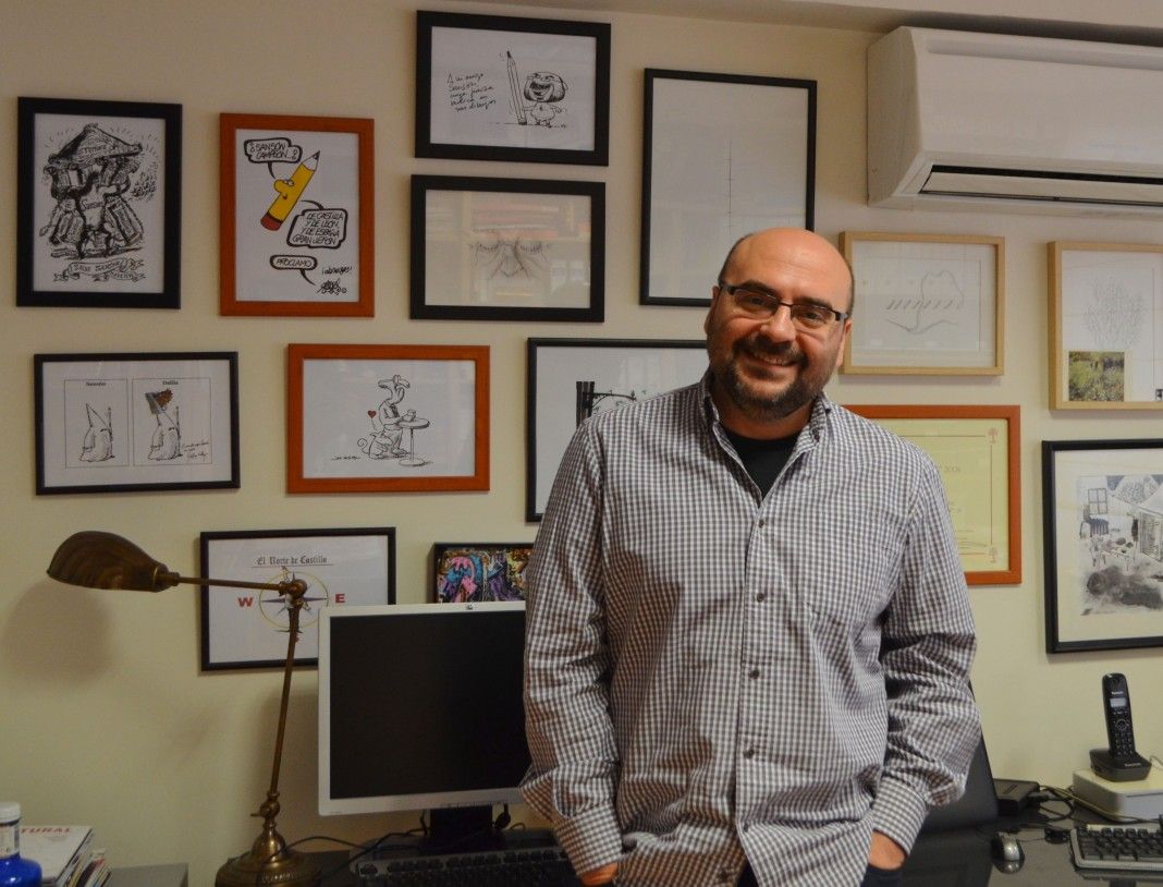 Sansón: «Todos los días desactivas una bomba por la noche, cuando entregas la viñeta»