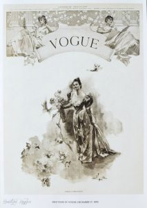 Primera portada de Vogue. Cedida por Ana Velasco Molpeceres.