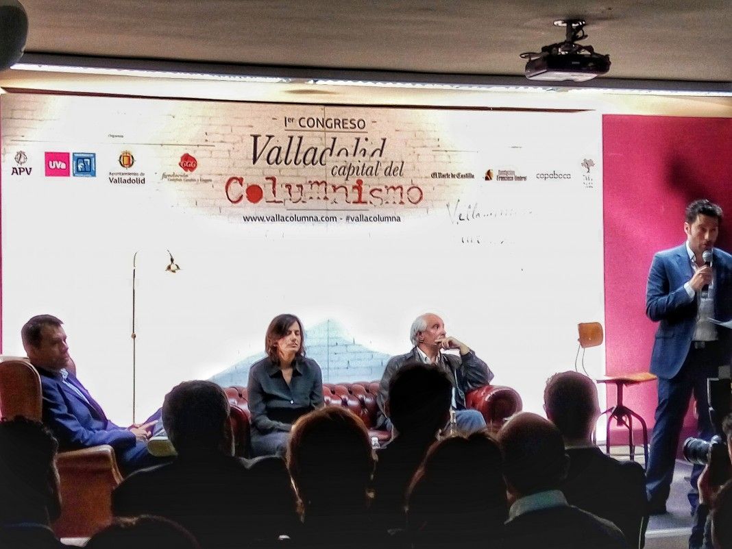 Landaluce, Amón y Ruiz Quintano estrenan el ‘saloncito’ de Vallacolumna
