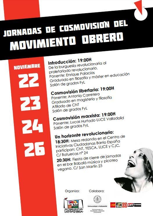 La facultad acoge unas jornadas sobre la ideología del movimiento obrero