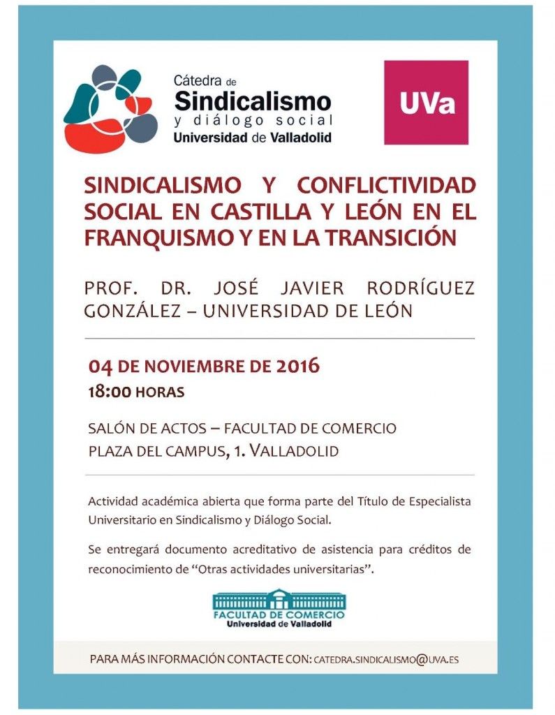 El movimiento sindicalista durante el franquismo