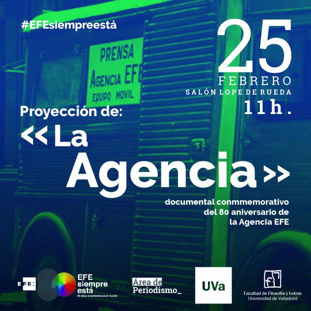Proyección del documental ‘La Agencia’ en la UVa