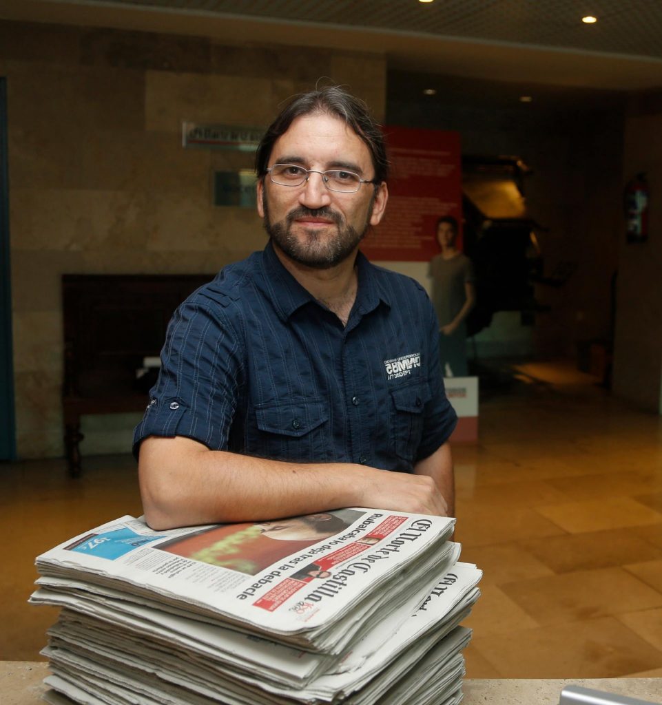 Antonio G. Encinas (Redactor de El Norte de Castilla): “Las redes sociales son competencia y son parásitas”
