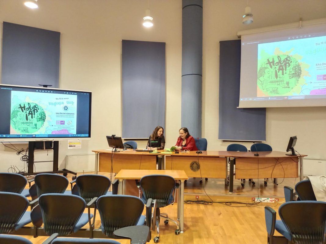 Virginia Díez presenta el proyecto “Hola, IA!” en Filosofía y Letras