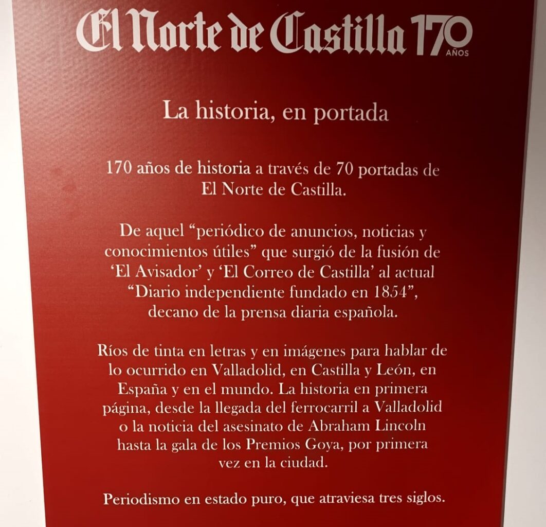 170 años del Norte de Castilla en la sala San Benito