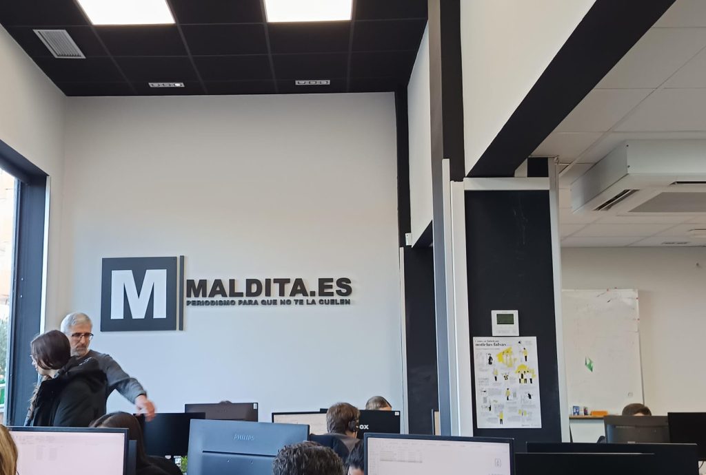 Oficina de Maldita en Madrid | Lara Prieto Rubio