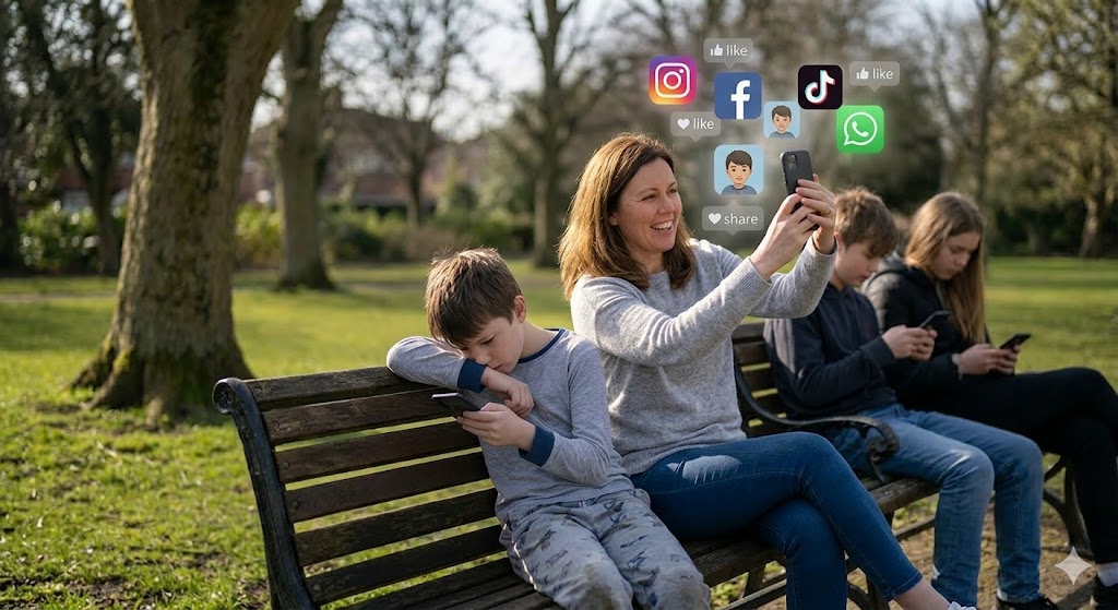Los niños no deberían ser expuestos en redes sociales