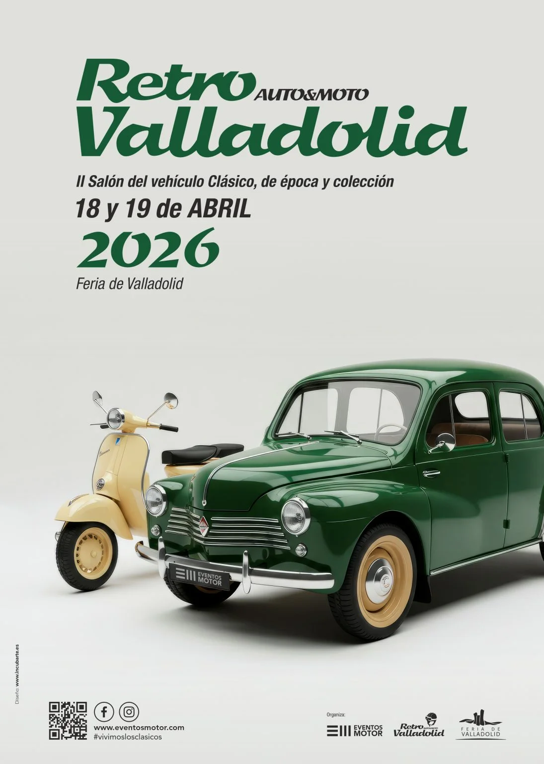 Valladolid acogerá el 18 y 19 de abril una nueva edición de Retro Valladolid
