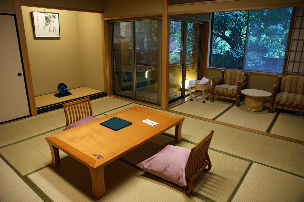 Ejemplo de un ryokan