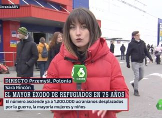 Sara Rincón, antigua alumna de la UVa y corresponsal de guerra en Polonia: ‘La objetividad muchas veces nos aleja de la humanidad’
