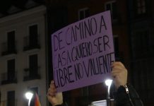 Un feminismo dividido inunda las calles de Valladolid