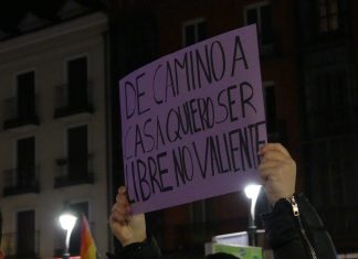 Un feminismo dividido inunda las calles de Valladolid