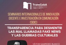 Transparencia para desmentir las mal llamadas FAKE NEWS y las guerras culturales