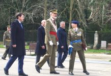 Felipe VI preside en Valladolid la ceremonia del 375 Aniversario del Regimiento Farnesio 12