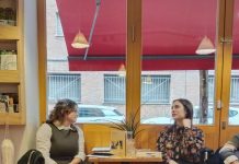 María Sánchez presenta «Fuego la sed» en la librería café La Otra
