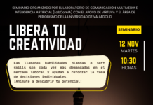Adolfo Arranz y Paula Herrera en el taller ‘Libera tu creatividad’