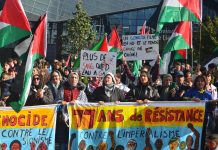 Más de 300.000 personas marchan por Palestina en toda Europa en la primera quincena de octubre