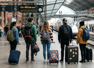 Valladolid se vacía de estudiantes en vísperas de Semana Santa