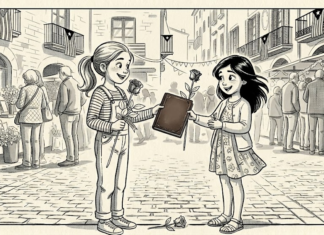 Una rosa y un libro por Sant Jordi