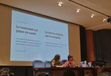Paul Thin acerca la creación artística a Filosofía y Letras Paul Thin habla sobre la creatividad artística en la Facultad de Filosofía y Letras