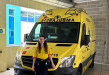 Irene Garzón, técnico en Emergencias Sanitarias: “Somos una parte fundamental de la sanidad, pero no se nos tiene en cuenta”