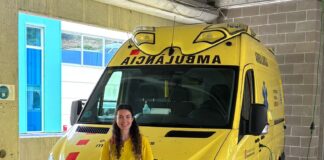Irene Garzón, técnico en Emergencias Sanitarias: “Somos una parte fundamental de la sanidad, pero no se nos tiene en cuenta”
